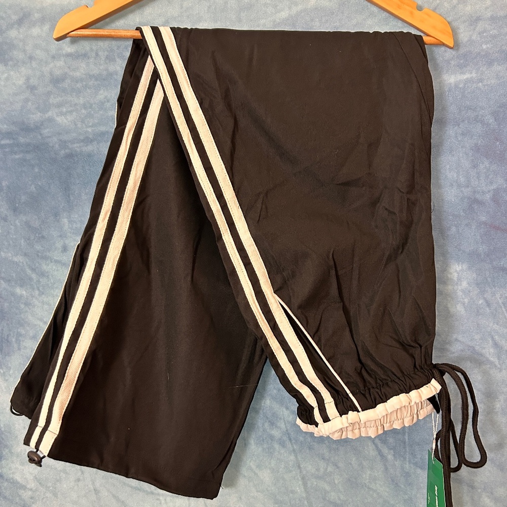 Black track pants